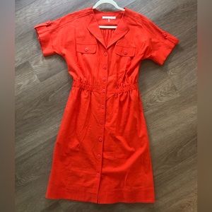 Trina Turk Orange Dress